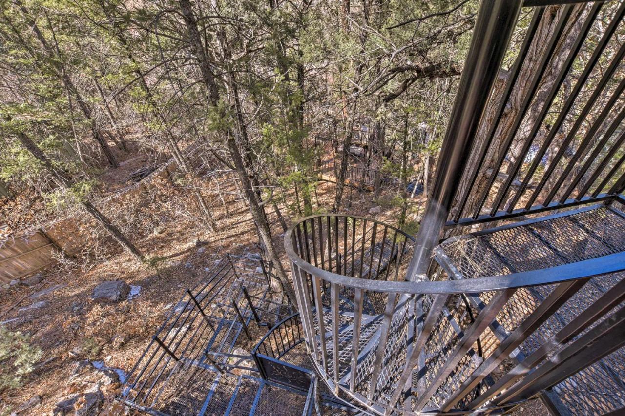 Jemez Springs Cabin With Mtn Views Steps To River! Villa Esterno foto